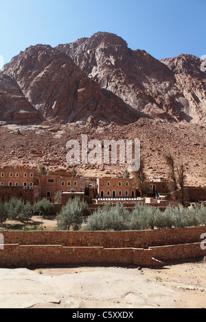 Katharinenkloster auf dem Sinai in Ägypten. Stockfoto