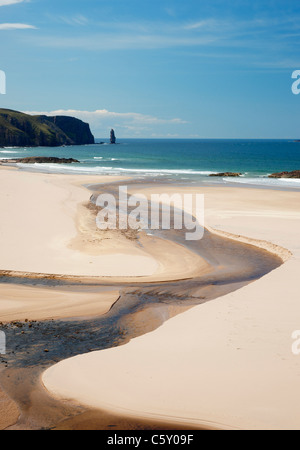 Sandwood Bay, Sutherland, Highland, Schottland, UK. Stockfoto