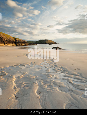 Der Strand von Achmelvich, Assynt, Sutherland, Highland, Schottland, Vereinigtes Königreich. Stockfoto