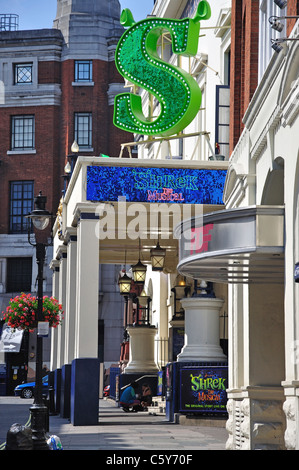 Shrek The Musical, Theatre Royal Drury Lane, Covent Garden, Westend, City of Westminster, London, England, Vereinigtes Königreich Stockfoto