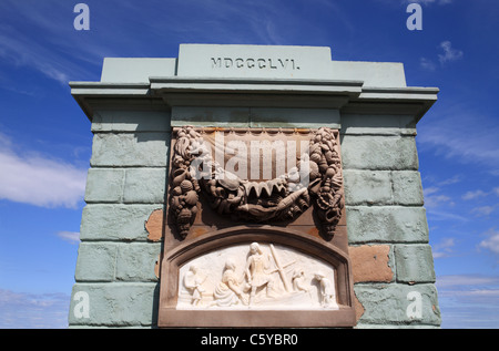 Die Fischer-Denkmal, Dunbar Harbour, East Lothian, Scotland Stockfoto