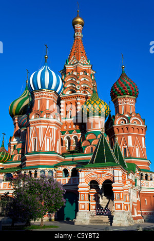 Basilius Kathedrale (Pokrowski Kathedrale) in Moskau. Stockfoto