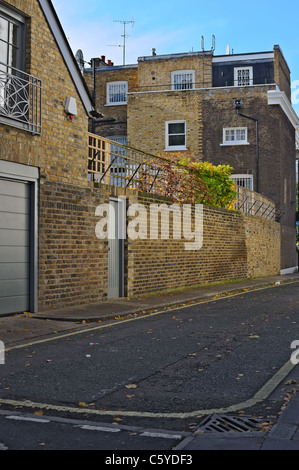 Typische Häuser der alten London in der Bayswater Stockfoto