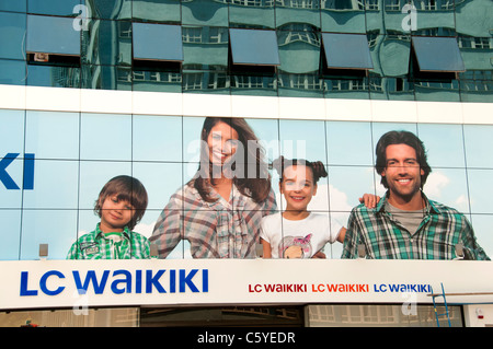 Adana Türkei türkische Stadt City Mall Straßenmarkt Stockfoto