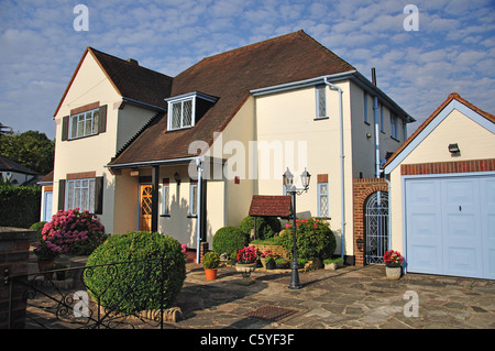 Einfamilienhaus, Hithermoor Road, Stanwell Moor, Borough of Spelthorne, Surrey, England, Vereinigtes Königreich Stockfoto