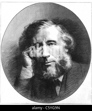 Irischer Physiker JOHN TYNDALL (1820-1893) Stockfoto