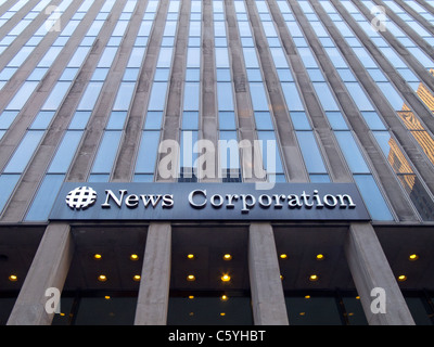 News Corporation Gebäude NYC Stockfoto