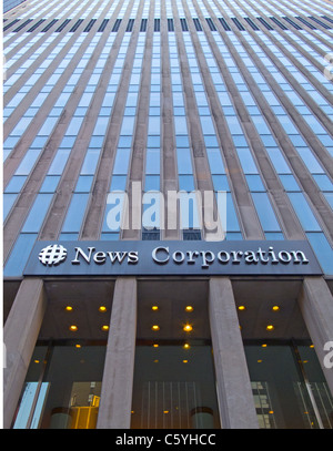 News Corporation Gebäude NYC Stockfoto