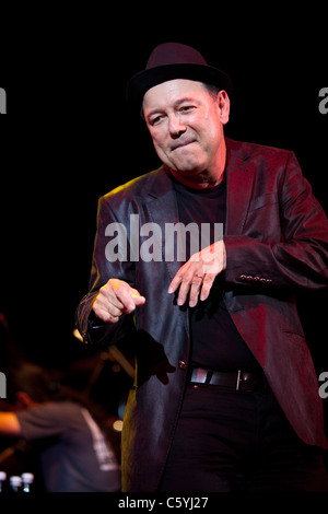 Salsa-Sänger Rubén Blades Stockfoto