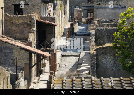 Herculaneum Straße Stockfoto