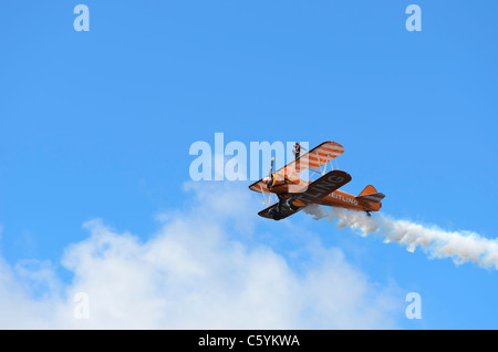 WINDERMERE, ENGLAND, Vereinigtes Königreich - 24 Juli: Breitling Flügel Wanderer am Lake Windermere am 24. Juli 2011 in Windermere, England, Vereinigtes Königreich. Stockfoto