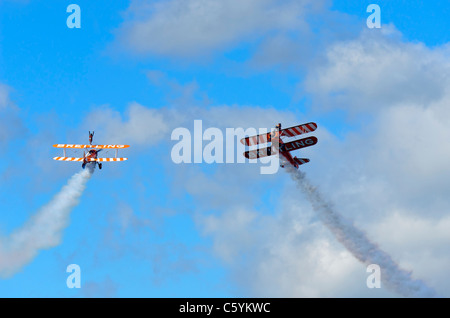 WINDERMERE, ENGLAND, Vereinigtes Königreich - 24 Juli: Breitling Flügel Wanderer am Lake Windermere am 24. Juli 2011 in Windermere, England, Vereinigtes Königreich. Stockfoto