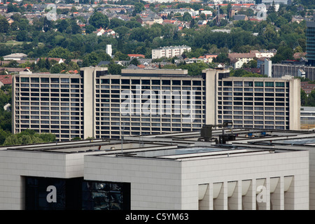 Deutsche Bundesbank-Zentrale in Frankfurt am Main Stockfoto