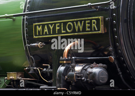 B1-Klasse Dampflokomotive, "Mayflower" Stockfoto