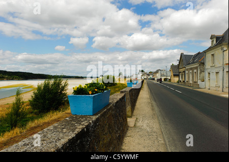 Saint-Clément-des-Levées Stockfoto