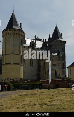 Château de Saumur, Frankreich Stockfoto