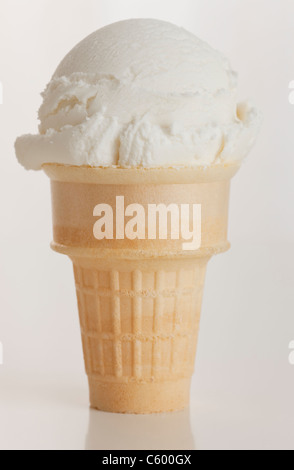 Vanille-Eis Stockfoto
