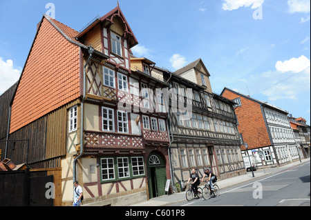 Die alte Schmiede "Krellsche Schmiede" Wernigerode in den Landkreis Harz Sachsen-Anhalt Deutschland Deutschland Deutschland Stockfoto