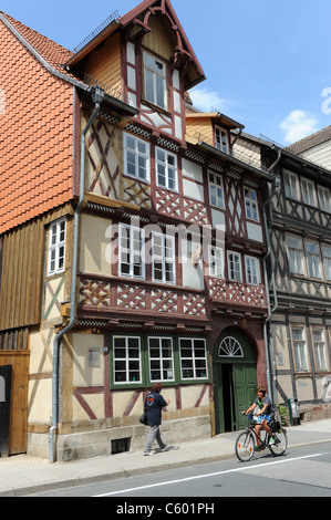 Die alte Schmiede "Krellsche Schmiede" Wernigerode in den Landkreis Harz Sachsen-Anhalt Deutschland Deutschland Deutschland Stockfoto