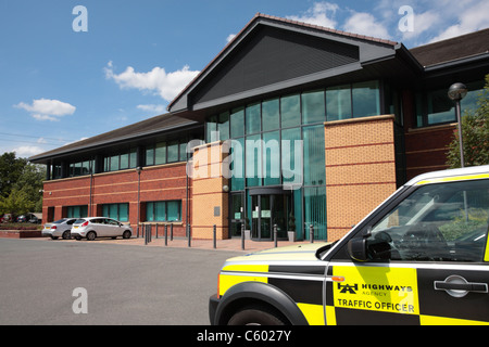 Highways Agency nationalen Traffic Control Center Stockfoto