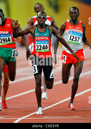 WILFRED BUNGEI Kenia Olympiastadion Peking CHINA 23. August 2008 Stockfoto