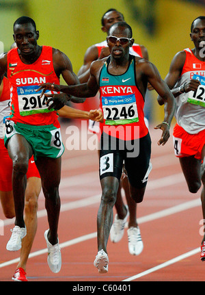 WILFRED BUNGEI Kenia Olympiastadion Peking CHINA 23. August 2008 Stockfoto