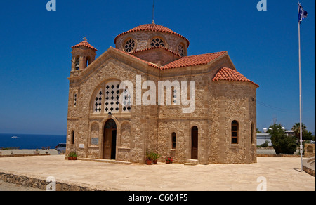 Die malerische Kirche von St. George in Agios Georgios in Südzypern Stockfoto