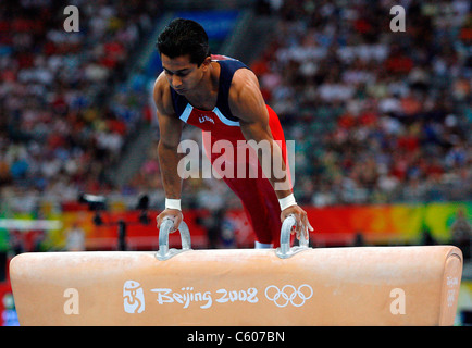 RAJ BHAVSAR USA Olympiastadion Peking CHINA 12. August 2008 Stockfoto