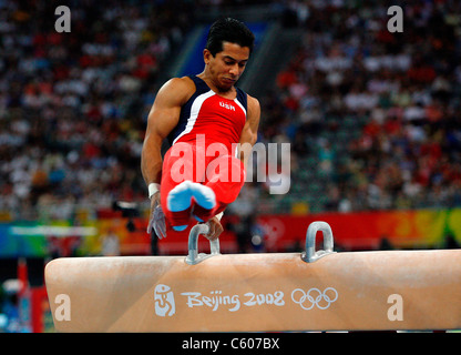 RAJ BHAVSAR USA Olympiastadion Peking CHINA 12. August 2008 Stockfoto