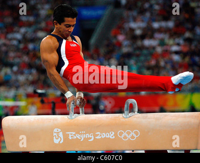 RAJ BHAVSAR USA Olympiastadion Peking CHINA 12. August 2008 Stockfoto