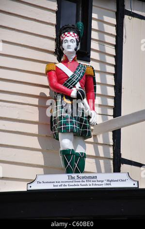 "The Scotsman" auf Broadstairs Rettungsstation, Broadstairs, Isle Of Thanet, Thanet Bezirk, Kent, England, Vereinigtes Königreich Stockfoto
