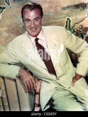 GARY COOPER (1901-1961) U.S. Schauspieler ca. 1950 Stockfoto