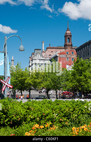 Setzen Sie Jacques-Cartier, Montreal QC Stockfoto