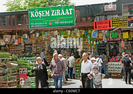 Istanbul Grand Bazaar Türkei Kapali Carsi Kapalıcarsı Handel Kräuter aus dem Garten Stockfoto