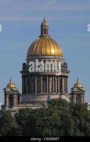 St. Isaaks Kathedrale oder Isaakievskiy Sobor in Sankt Petersburg ist die größte russisch-orthodoxe Kathedrale Stockfoto