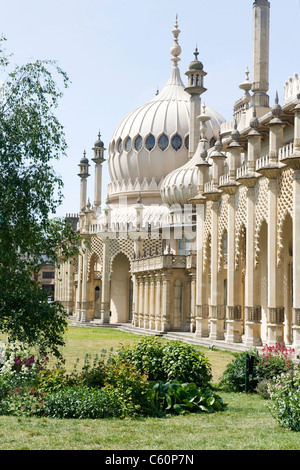 Brighton, East Sussex, The Royal Pavilion, erbaut 1787-1823 für Prinzregent später George IV von Henry Holland & John Nash Stockfoto