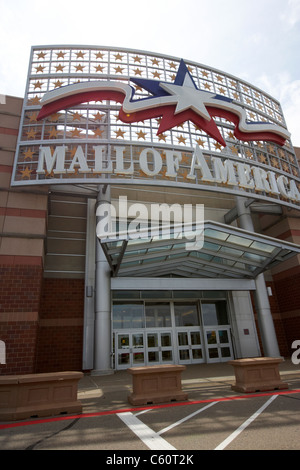 Mall of America Bloomington Minnesota Vereinigte Staaten von Amerika Stockfoto