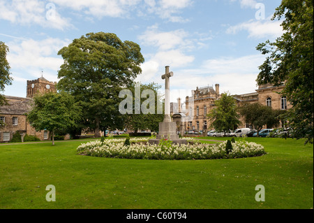 Die Sele Park in Hexham Stockfoto