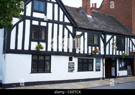 Außenseite des Olde Dolphin Inn Queen Street Derby UK Stockfoto