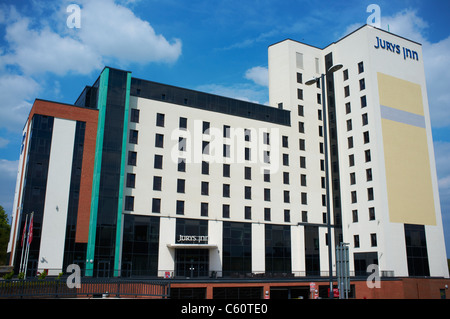 Fassade des Jurys Inn Derby UK Stockfoto