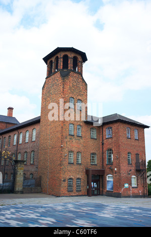 Die alte Silk Mühle bekannt als das Derby industrielles Museum Derby UK Stockfoto