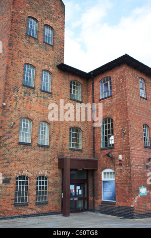 Die alte Silk Mühle bekannt als das Derby industrielles Museum Derby UK Stockfoto