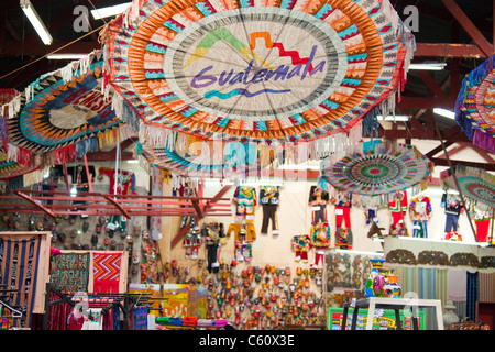 Nim Po't, Souvenir-Shop in Antigua, Guatemala Stockfoto