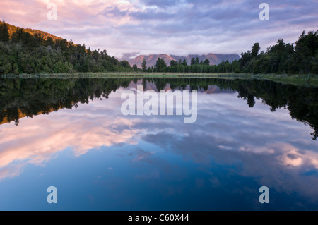 Lake Matheson, Neuseeland Stockfoto