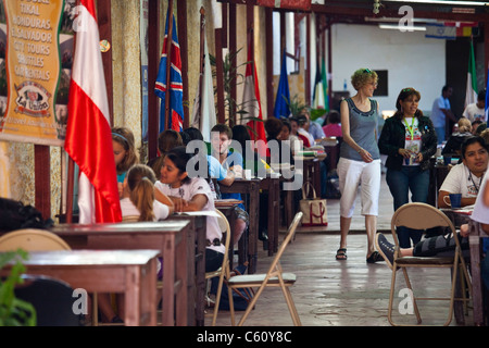 Spanisch Sprachschule in Antigua, Guatemala Stockfoto