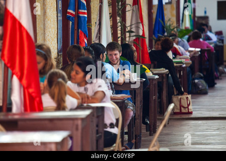 Spanisch Sprachschule in Antigua, Guatemala Stockfoto