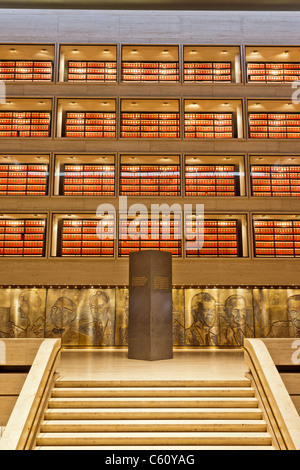 Die große Halle, LBJ Library Stockfoto