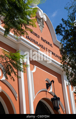 National Museum für Archäologie und Ethnologie, Guatemala City, Guatemala Stockfoto