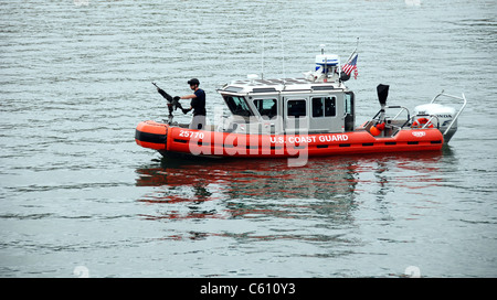 Coast Guard Patrol Stockfoto