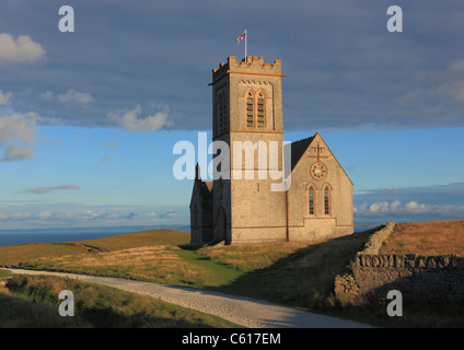 St. Helena Kirche Lundy Island Stockfoto